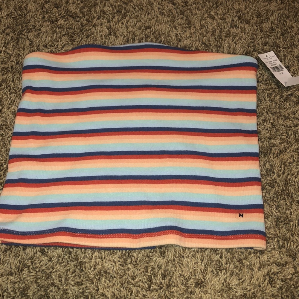 Striped tube top